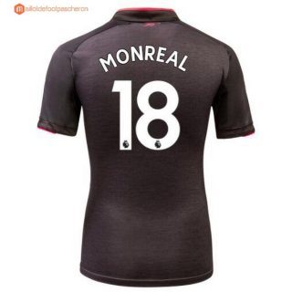 Maillot Arsenal Third Monreal 2017 2018 Pas Cher