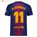 Maillot Barcelona Domicile O.Dembele 2017 2018 Pas Cher