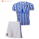 Maillot Real Sociedad Enfant Domicile 2017 2018 Pas Cher