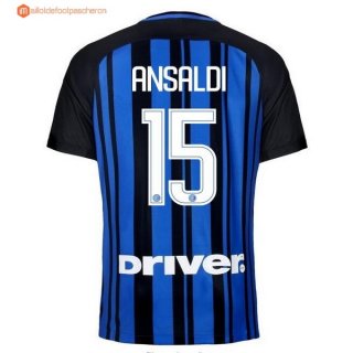 Maillot Inter Domicile Ansaldi 2017 2018 Pas Cher Maillot Inter Domicile Ansaldi 2017 2018 Pas Cher