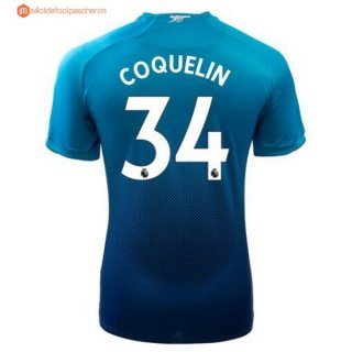 Maillot Arsenal Exterieur Coquelin 2017 2018 Pas Cher