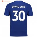 Maillot Chelsea Domicile Davidluiz 2017 2018 Pas Cher