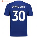 Maillot Chelsea Domicile Davidluiz 2017 2018 Pas Cher
