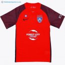 Maillot Johor Darul Takzim Exterieur 2018 2019 Rouge Pas Cher