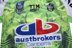 Maillot Rugby Canberra Raiders Auckland 9's 2016 Vert Pas Cher