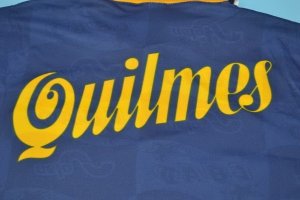 Maillot Boca Juniors Olan Domicile Retro 95 96 Bleu Pas Cher
