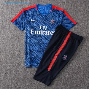 Entrainement Paris Saint Germain Ensemble Complet 2017 2018 Bleu Rouge Pas Cher