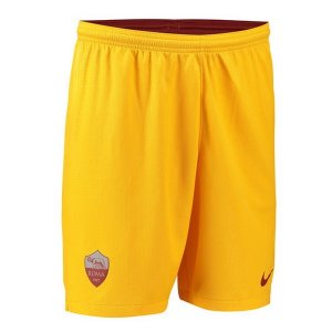 Pantalon As Roma Third 2018 2019 Jaune Pas Cher