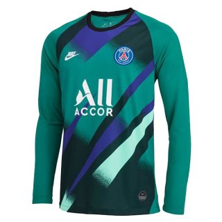 Maillot Paris Saint Germain ML Gardien 2019 2020 Vert Pas Cher Maillot Paris Saint Germain ML Gardien 2019 2020 Vert Pas Cher