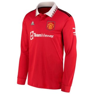 Thailande Maillot Manchester United Domicile ML 2022 2023 Thailande Maillot Manchester United Domicile ML 2022 2023