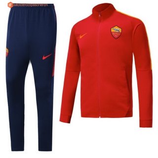 Survetement AS Roma 2017 2018 Rouge Bleu Marine Pas Cher Survetement AS Roma 2017 2018 Rouge Bleu Marine Pas Cher