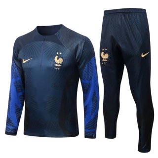 Survetement Training France 2023 Bleu 3 Survetement Training France 2023 Bleu 3