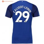 Maillot Everton Domicile Calvert Lewin 2017 2018 Pas Cher