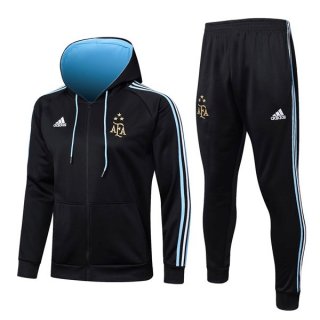 Sweat Shirt Capuche Argentine 2022 2023 Noir