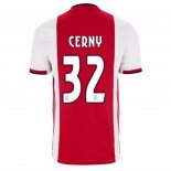 Maillot Ajax Domicile Cerny 2019 2020 Rouge Pas Cher