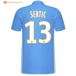 Maillot Marseille Exterieur Sertic 2017 2018 Pas Cher