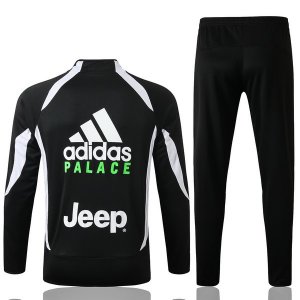 Survetement Juventus 2019 2020 Noir Blanc Gris Pas Cher