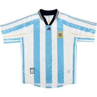 Thailande Maillot Argentine Domicile Retro 1998 Bleu Pas Cher Thailande Maillot Argentine Domicile Retro 1998 Bleu Pas Cher