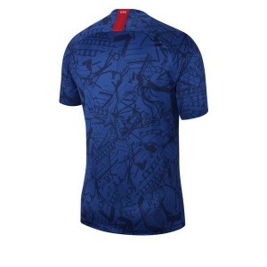 Thailande Maillot Chelsea Domicile 2019 2020 Bleu Pas Cher