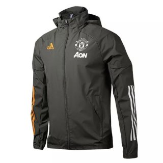 Coupe Vent Manchester United 2020 2021 Noir Pas Cher Coupe Vent Manchester United 2020 2021 Noir Pas Cher