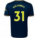 Maillot Arsenal NO.31 Kolasinac Third 2019 2020 Bleu Pas Cher