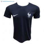 Maillot Entrainement France 2018 Bleu Pas Cher