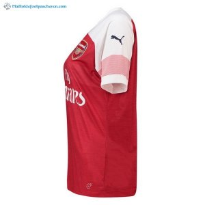 Maillot Arsenal Domicile Femme 2018 2019 Rouge Pas Cher