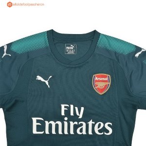 Maillot Arsenal Domicile ML Gardien 2017 2018 Pas Cher