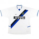 Maillot Inter Milan Exterieur Retro 2002 2003 Blanc Pas Cher