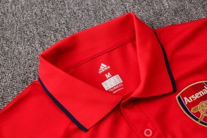 Polo Ensemble Complet Arsenal 2019 2020 Rouge Azul Pas Cher