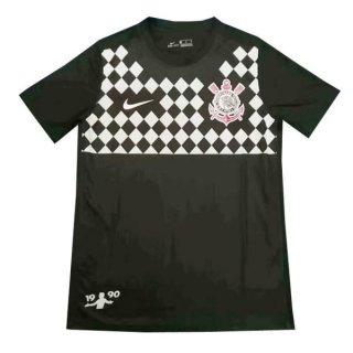 Thailande Maillot Corinthians Paulista Spécial 2020 2021 Noir Pas Cher