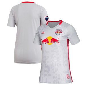 Maillot Red Bulls Domicile Femme 2019 2020 Blanc Pas Cher