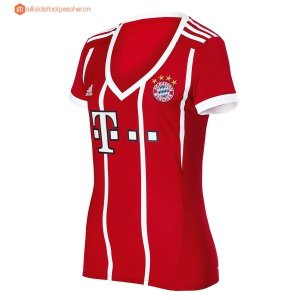 Maillot Bayern Munich Femme Domicile 2017 2018 Pas Cher