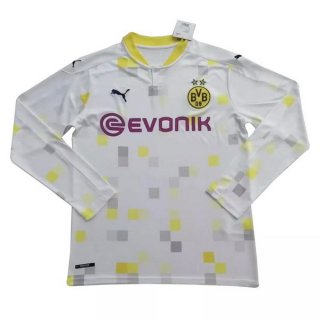 Thailande Maillot Borussia Dortmund Third ML 2020 2021 Blanc Pas Cher Thailande Maillot Borussia Dortmund Third ML 2020 2021 Blanc Pas Cher