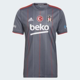 Thailande Maillot Besiktas Third 2021 2022 Gris Pas Cher