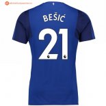 Maillot Everton Domicile Besic 2017 2018 Pas Cher