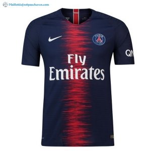 Maillot Paris Saint Germain Domicile 2018 2019 Bleu Pas Cher