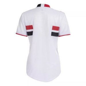 Maillot São Paulo Domicile Femme 2021 2022 Blanc Pas Cher