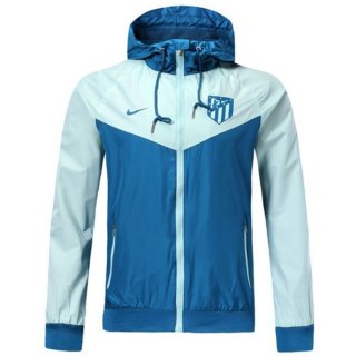 Coupe Vent Atlético de Madrid 2018 2019 Bleu Pas Cher Coupe Vent Atlético de Madrid 2018 2019 Bleu Pas Cher