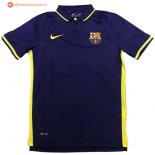 Polo Barcelona 2017 2018 Bleu Jaune Pas Cher