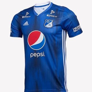 Maillot Millonarios Domicile 2019 2020 Bleu Pas Cher Maillot Millonarios Domicile 2019 2020 Bleu Pas Cher