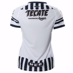 Maillot Monterrey Domicile Femme 2018 2019 Blanc Noir Pas Cher