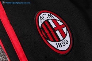 Polo AC Milan Ensemble Complet 2017 2018 Blanc Pas Cher