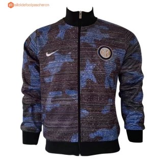 Veste Inter de Milan 2017 2018 Bleu Gris Pas Cher Veste Inter de Milan 2017 2018 Bleu Gris Pas Cher