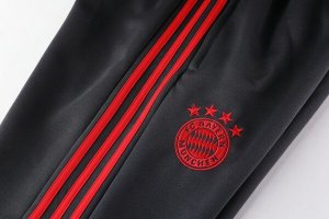 Survetement Bayern Munich 2018 2019 Rouge Gris Clair Pas Cher