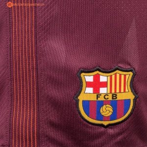 Pantalon Barcelona Third 2017 2018 Rouge Pas Cher