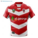 Maillot Rugby St.George Illawarra Dragons Exterieur 2018 Rouge Pas Cher