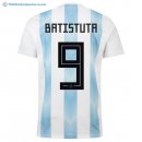 Maillot Argentine Batistuta Domicile 2018 Blanc Pas Cher