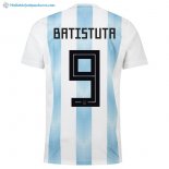 Maillot Argentine Batistuta Domicile 2018 Blanc Pas Cher