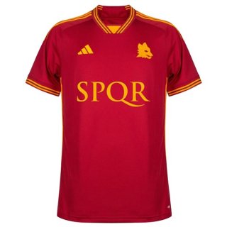 Thailande Maillot AS Roma Domicile 2023 2024(Parrainer) Thailande Maillot AS Roma Domicile 2023 2024(Parrainer)